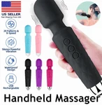 Rechargeable Handheld Massager Vibrator 5 Colors 20 Speed Wand Vibrating. Fixed Price $8.89.