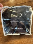 Brookstone N.a.p. Massaging Wrap Navy Blue Plush Neck & Shoulders Used Once. Fixed Price $28.00.
