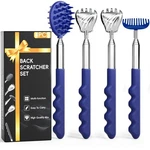 Gumry Versatile Back Scratcher - Portable Telescoping Extendable Blue. Fixed Price $15.04.