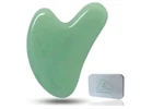 Gua Sha Massage Tool Jade Stone Face Body Skin Prevents Wrinkles Spa Acupuncture. Fixed Price $12.29.