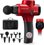 Lifepro Sonic Massage Gun Deep Tissue Handheld Percussion. Fixed Price $69.99.