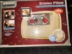 Homedics SP-10H Shiatsu Massage Ultra Plush Pillow Deep Kneading Rotating Heat. Fixed Price $47.99.