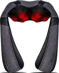 Mirakel Shiatsu Neck & Back Massager With Heat For Pain Relief, Ergonomic. Fixed Price $50.99.