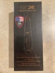 GLO24K Triple Action Eye Care Therapy Wand Led Vibration Temp Control Light, New. Fixed Price $18.99.