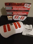 Homedics Dual Rolling Foot Massager Manual Nodes Model # FMV-200. Fixed Price $9.99.