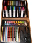 Art 101 Creative Coloring Wood Case Set. Fixed Price $18.95.