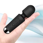 Jtffer Powerful Cordless Massager - Personal 8 Intensity & 20 Modes Black. Fixed Price $14.85.