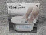 New Sharper Image Spahaven Soothe Foot Bath With Heated Massage & Pumice Stone. Fixed Price $20.99.