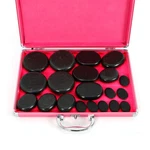 20PCS Hot Natural Basalt Stones Kit Spa Therapy Massager Warmer. Fixed Price $42.27.