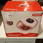 Carepeutic Motorized Foot And Leg Spa Massager Heated Model KH301 New Open Box. Fixed Price $90.00.