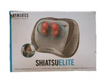 Homedics Shiatsu Elite Vibrating Massage Pillow W/ Heat Nib. Fixed Price $54.99.