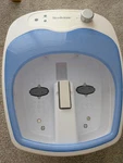 Brookstone Aqua-jet Foot Spa (jets + Heat). Fixed Price $50.00.