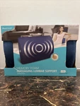 Health Touch Memory Foam Massaging Lumbar Support Back Vibration Blue. Fixed Price $22.70.