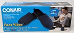 New Vintage Conair Body Benefits Foot Vibes Men Massaging Slippers Hot Gel Packs. Fixed Price $12.74.