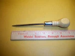 New 7" Scratch Awl Wood Handle Fine Point Steel Metal Tool Crafts. Fixed Price $7.99.