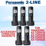 Panasonic KX-TGA950B Accessory 2-LINE Cordless Handsets For KX-TG95XX Series. Fixed Price $399.95.