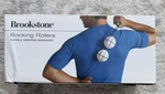Brookstone Rocking Rollers Flexible Vibrating Massager White/blue Batteries Incl. Fixed Price $19.99.
