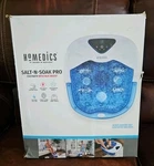 Homedics Salt-n-soak Pro Footbath W/ Heat Boost Digital Temperature Control New. Fixed Price $60.00.