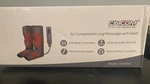 Cincom Foot And Leg Air Compression Massager With Heat CM-030A, New Sealed. Fixed Price $59.99.