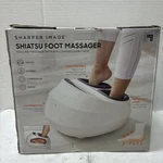 Sharper Image Shiatsu Foot Massager Rolling With Air Compression. Fixed Price $54.89.