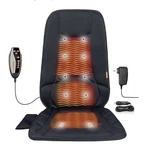 Comfier Heated Seat Cushion, Back Massager W/ Vibration, Pad. Fixed Price $49.99.