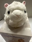 Health Touch Huggable Massager Vibrating Plush ,neck & Back New White. Fixed Price $18.99.