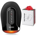Burrki Cordless Hand Massager With Heat Compression Palm Kneading Rollers. Fixed Price $75.40.