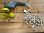 Conair Touch Tone Massager Model HM8WG23 Attachments Gray And Green. Fixed Price $13.99.