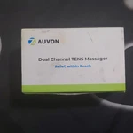 Auvon Dual Channel 2 Handheld Tens Unit Massager For Pain Relief Therapy. Fixed Price $25.99.