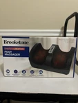 New Brookstone Shiatsu Heating Foot Massager BK1620M Open Box. Fixed Price $37.49.