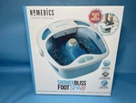 Homedics Shower Bliss Foot Spa Heat Boost Bubble Massage Pedicure Brand New. Fixed Price $48.99.