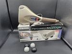 Homedics Electronic Deluxe Programmable Massager PA-4H W/ Heat Missing Caps. Fixed Price $37.99.