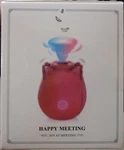 Happy Meeting Joy At Rose Shaped Mini Massager For Women New Red. Fixed Price $14.99.