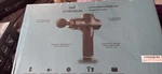 Chirogun Percussion Massage Black Cordless 30 Speeds 15 Heads 6HR Battery. Fixed Price $125.00.