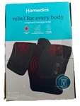 Homedics Weighted Comfort Wrap W/vibration & Shooting Heat #1 Brand Massage New. Fixed Price $18.97.