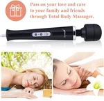Wired Powerful Handheld Massager With 10 Pulse Settings Strong Vibration For Wom. Fixed Price $33.79.