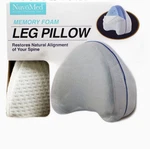 Nuvomed Memory Foam Leg Pillow Restores Natural Alignment Of Your Spine 9X7X5IN.. Fixed Price $23.95.