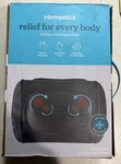 Homedics Shiatsu Massage Pillow Black Soothing Heat Intensity Control Flap. Fixed Price $27.00.