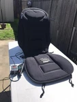 Homedics Back Therapist 5-MOTOR Massager With Heat, Zones BK-300. Fixed Price $22.99.