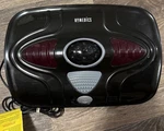Homedics Soothe Foot Massage Vibration Mild Heat FMV-400HJ-BK Black Works Tested. Fixed Price $13.97.