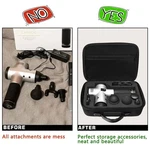 Hypervolt Carrying Case With 5 Attachment Slots. Fixed Price $52.79.