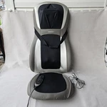 Homedics - Shiatsu Massage Back Cushion Seat With Heat And Remote Gray/black. Fixed Price $74.99.