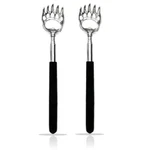 Squligt 2PCS Back Scratchers, Bear Claw Shaped Extendable Metal Ret.... Fixed Price $6.57.