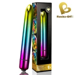 Rocks-off Prism Vibrator Metallic Rainbow Mini Dildo Rechargeable Clit. Fixed Price $29.35.