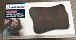 Brookstone Shiatsu Neck And Lumbar Massage Pillow. Fixed Price $25.00.