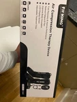 (unboxed) Fit King FT-068A Air Compression Leg Massager With Heat Black. Fixed Price $120.00.