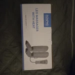 Renpho Leg Massager With Heat (model# RP-ALM071H) Gray, 12V, 24WATTS. Fixed Price $70.00.