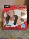 Homedics Massager Neck & Shoulder Vibrator With Heat 2 Variable Speeds NMSQ-100. Fixed Price $10.00.