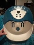 Pediprime Foot Spa Bath Massager Heated Bubble & Rolling Massage- Free Shipping. Fixed Price $25.00.