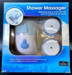 Shower Massager Push Button Soap Dispenser. Fixed Price $12.00.
